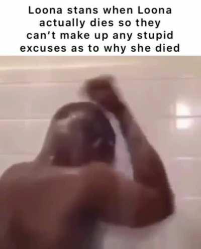 If your pet goldfish stanned Loona, it would not have died