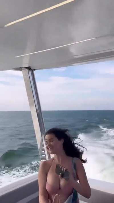 Selena Gomez's big its bouncing in your face while she rides your cock