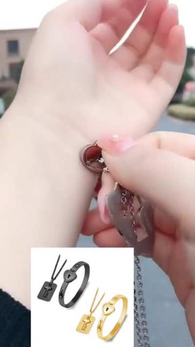 Is there anyone you wanna share and wear this?