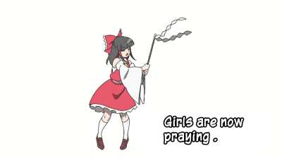 Reimu is now praying [TL]