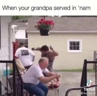 When Your Grandpa Served In 'Nam