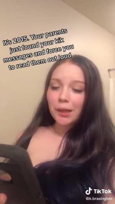 This Tik Tok brought back some repressed memories