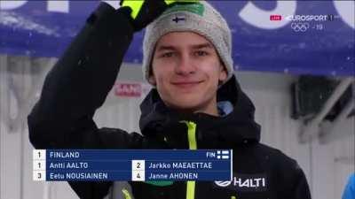 Finnish ski jumping team