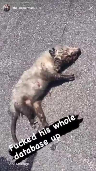 THF Crack on his ‘SnitchK’ shit.