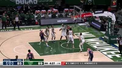 [Highlight] Beal drops Thanasis Antetokounmpo