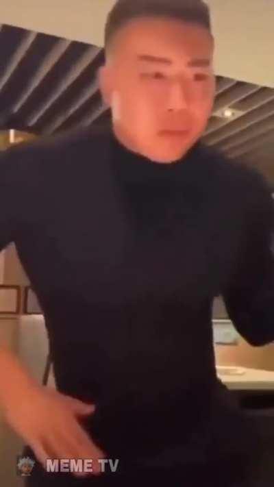 He just wanted to eat his melon