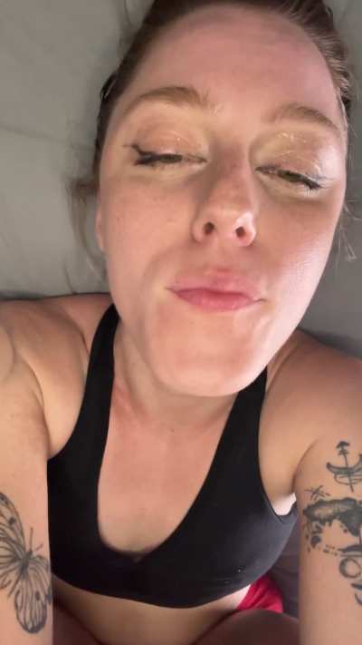 You can kiss my white tongue and smell my saliva.