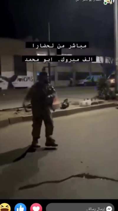 Celebrations by throwing grenades in 