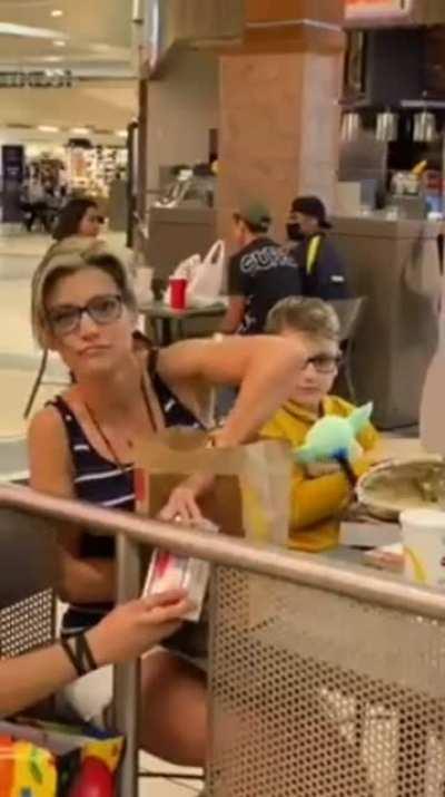 This kid didn't have a birthday party, so his mom gave him a 