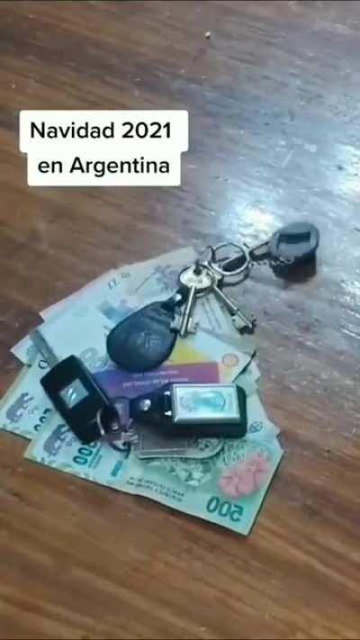 Pagando en cuotas el pan dulce