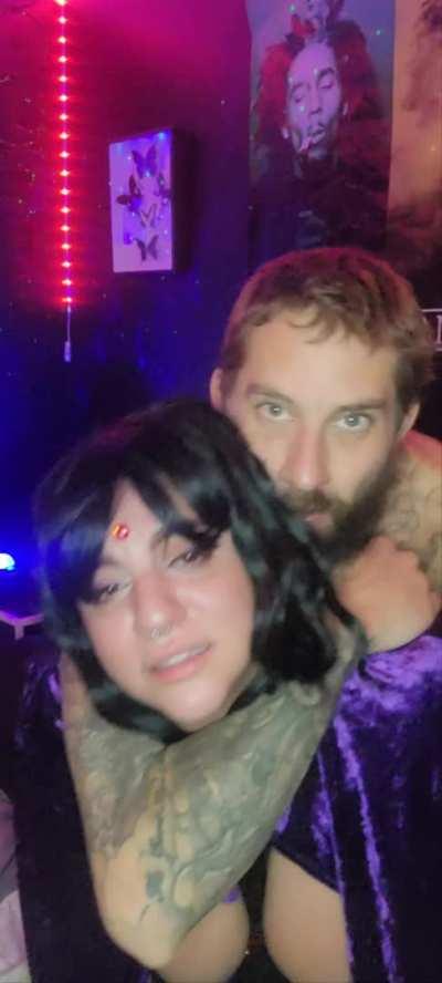 raven needed to be choked while having her guts rearranged [OC]