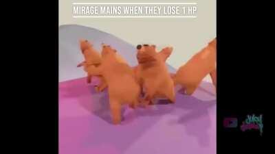 Mirage mains rise up