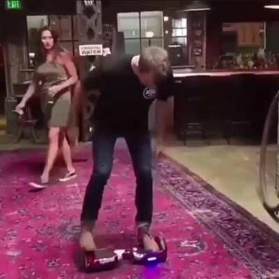 A Hoverboard!!!! It cant be real.