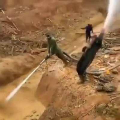 He has mastered the art of water bending.