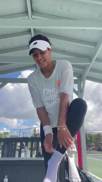 Heather Watson Sweaty Socks 2