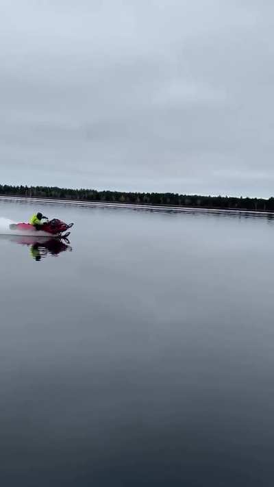 HMB while I take my snowmobile out for a spin on the (unfrozen) lake