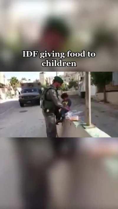 “The IDF is evil👹” Also the IDF:
