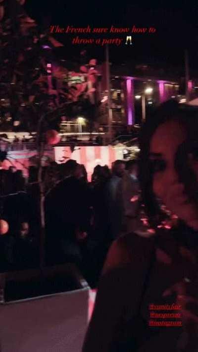 “The French sure know how to party” IG 5/17/2024