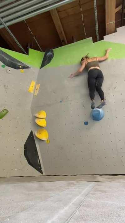 I did in fact scrape my belly and eat shit trying to run and jump at this thing