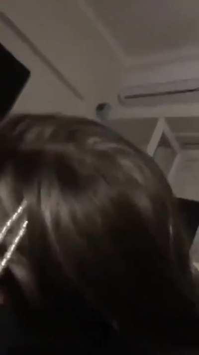 Big brother’s girlfriend and her friend give younger brother a birthday present.