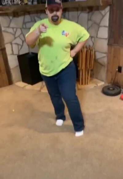 He walked in thinking he drank too much