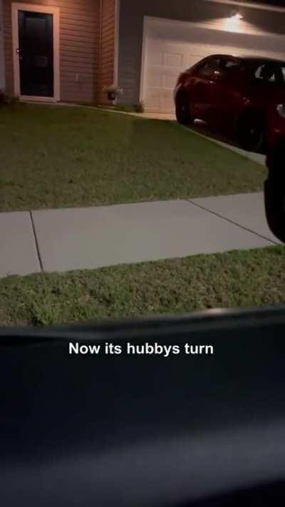 Double reclaimed by boyfriend AND husband! What a fun night!