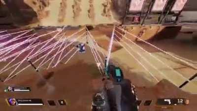 Octane running through 20 Wattson fences and not dying