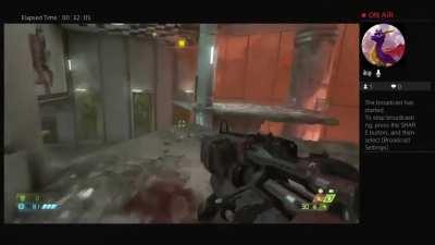 Please don't be behind me...