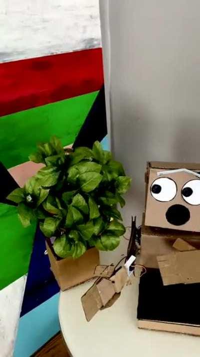 Lil Cardboard Magician outdoes himself this time!! Bravo, Mario! 😵🖤👏