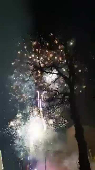 Dutch neighbour burning through €3000 of fireworks in 3 minutes