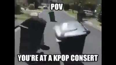 Kpop concert experience