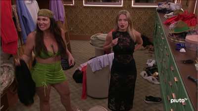 Katherine Asking If We Like Her Black Dress BB27