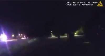 police shoot at least 90 rounds striking walker 60 times, keep shooting as he lies on the ground