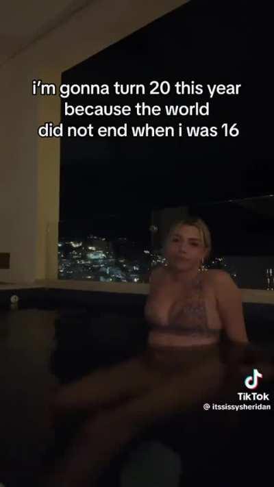 She is fucking sexy omg