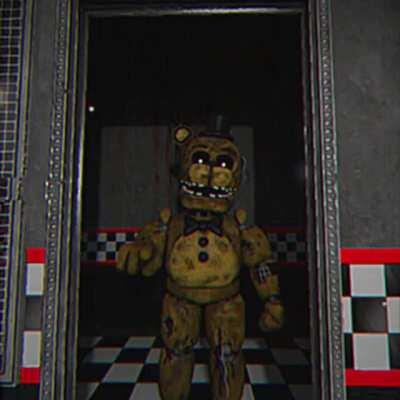 POV: golden freddy notices you playing fnaf 2 mobile