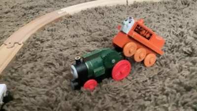 Thomas Once Saw Terance The Tractor