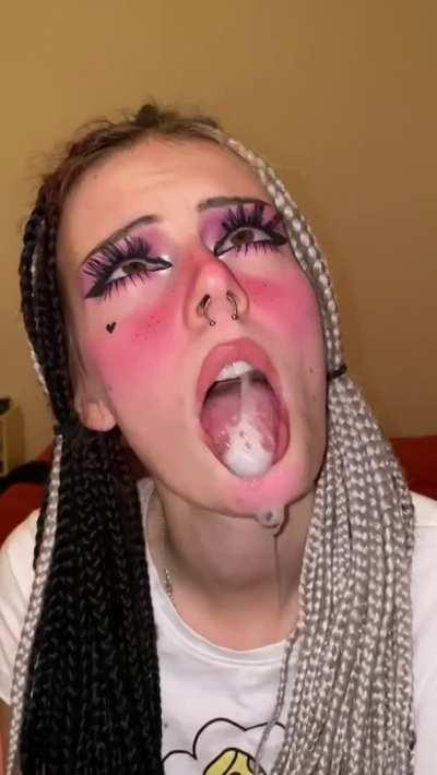 Some sloppy ahegao i hope you don’t mind my bad behaving mouth