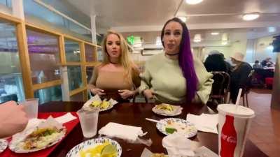 My new friend was so nervous….24 hours later I fingered her at a crowded bar.