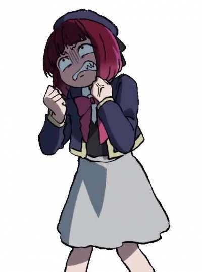 Special angry Kana gif from the anime official twitter account!