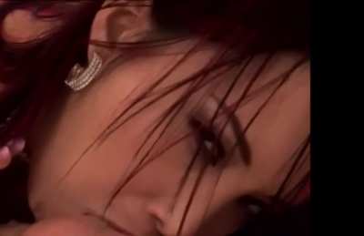 Katsuni sucks and deepthroats with a mesmerizing look