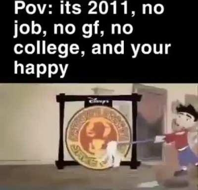 There was a time.....