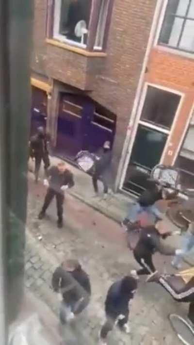 Furniture chaos somewhere in the Netherlands