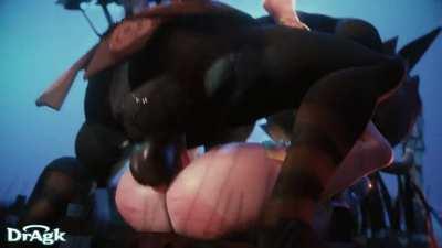 Faruzan x Hilichurl (DragK) [Genshin Impact]