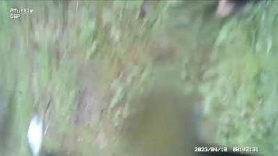 Oregon State Police trooper returns fire at semitrailer robbery suspect - Salem, Oregon 10th April