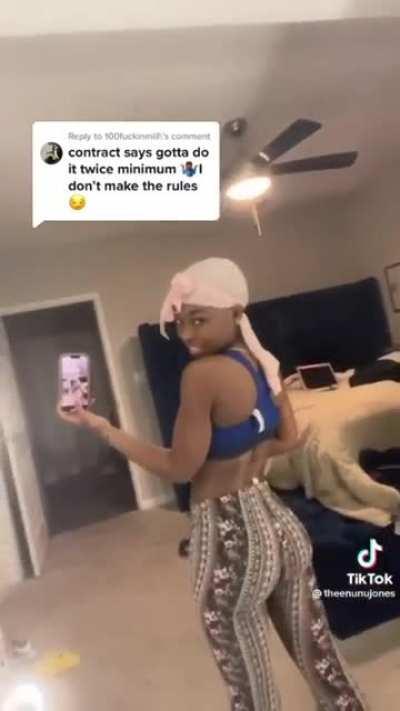 When they make a video for someone