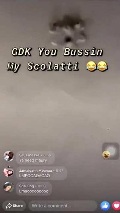 Bro started spazzing 😭😭😂