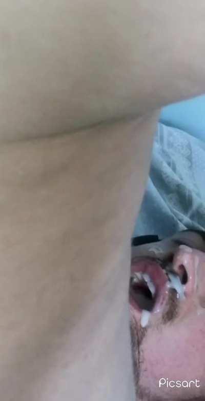 Hope you like seeing me jizzing all over my face 😜