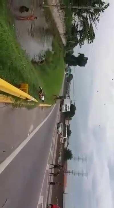 HMFT after I run into heavy oncoming traffic