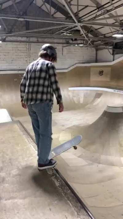 Broken leg in the second clip