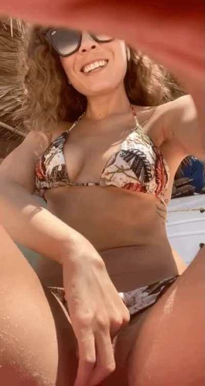 Flashing some strangers